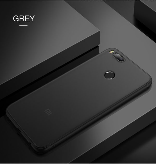 Mi A1 Android One Cafele Soft Matte TPU Case - Deep Gray