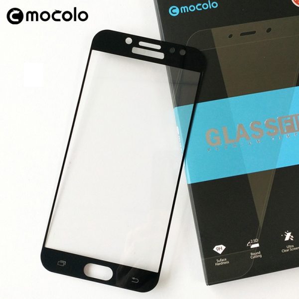 Mocolo Samsung Galaxy J5 2017 Edge to Edge Tempered Glass - Black