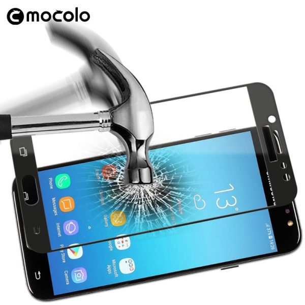 Mocolo Samsung Galaxy J7 2017 Edge to Edge Tempered Glass - Black Mocolo Samsung Galaxy J7 2017 Edge to Edge Tempered Glass - Black