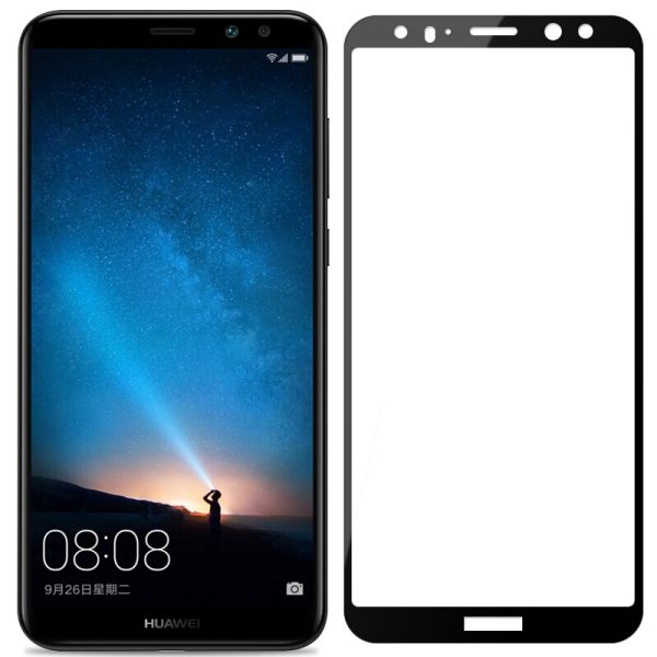 Mocolo Huawei Mate 10 Lite 3D Edge to Edge Tempered Glass - White