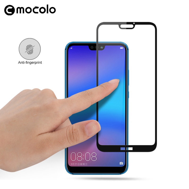 mocolo huawei p20 lite 3d edge to edge tempered glass black price in pakistan