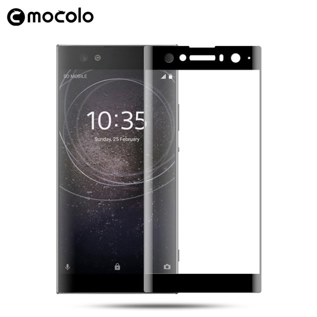 Mocolo Sony Xperia XA2 Ultra 3D Edge to Edge Tempered Glass - Black