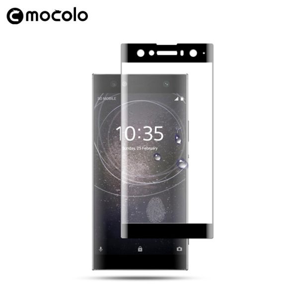 Mocolo Sony Xperia XA2 Ultra 3D Edge to Edge Tempered Glass - Black