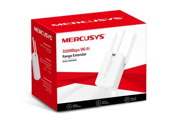 Mercusys 300Mbps Wi-Fi Range Extender MW300RE Mercusys 300Mbps Wi-Fi Range Extender MW300RE