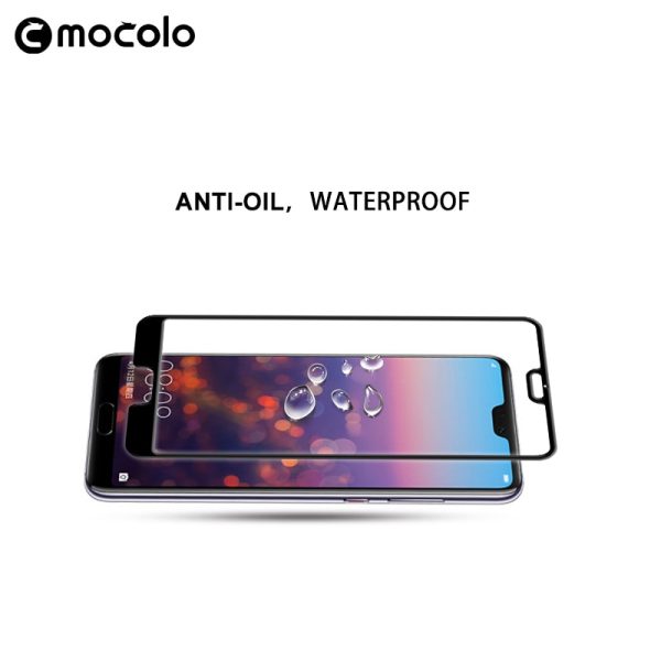 Mocolo Huawei P20 Pro 3D Edge to Edge Tempered Glass - Black