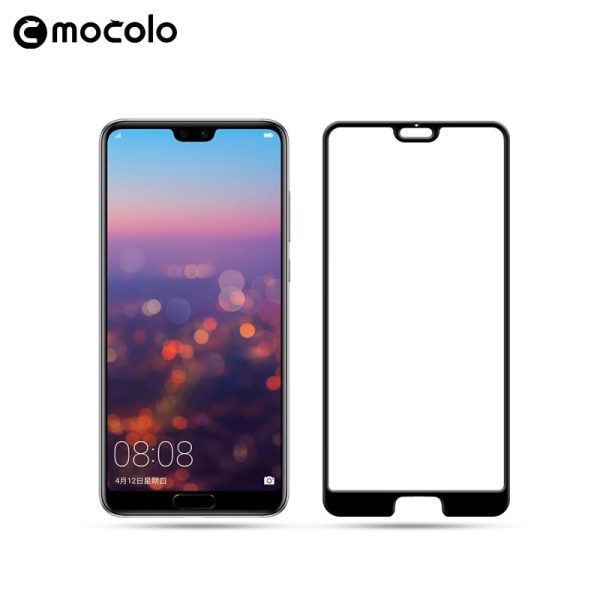 Mocolo Huawei P20 Pro 3D Edge to Edge Tempered Glass - Black
