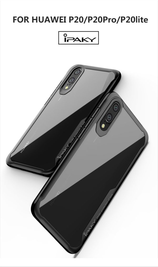 Huawei P20 Lite Survival Series Tough Anti Scratch Case by iPaky - Black