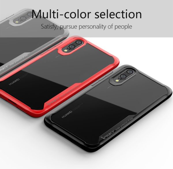Huawei P20 Lite Survival Series Tough Anti Scratch Case by iPaky - Red