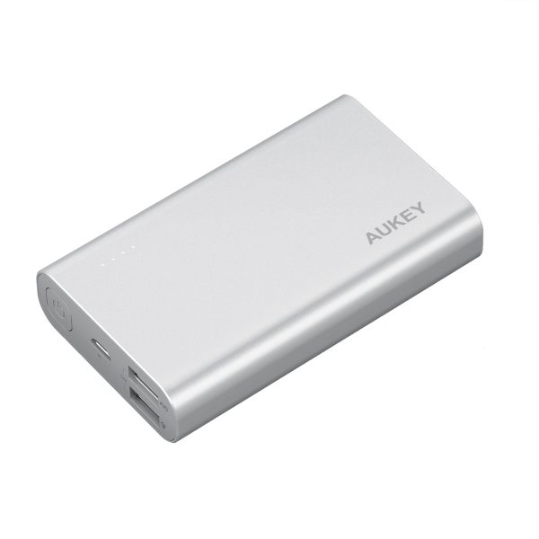 AUKEY 10050 mAh Quick Charging 3.0 Powerbank - PB-AT10 - Silver