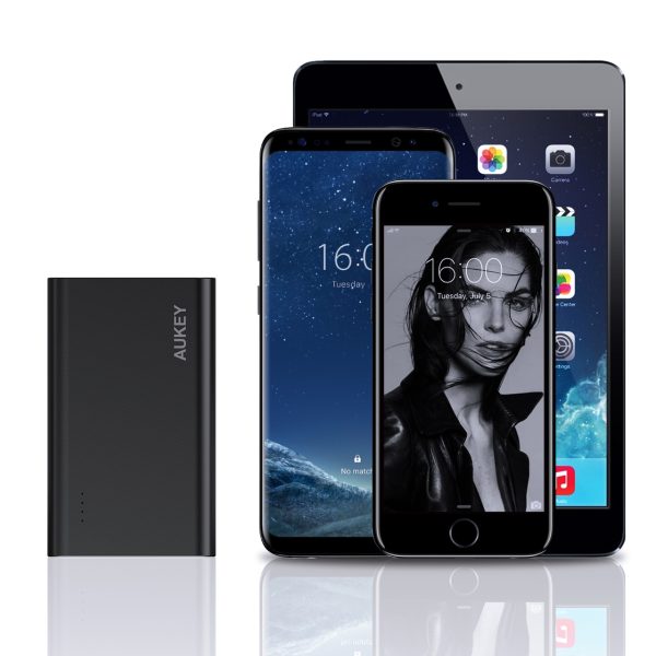 AUKEY 10050 mAh Quick Charging 3.0 Powerbank - PB-AT10 - Black