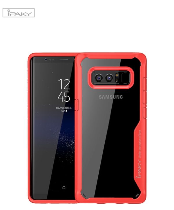 Galaxy Note 8 Survival Series Tough Anti Scratch Case by iPaky - Red