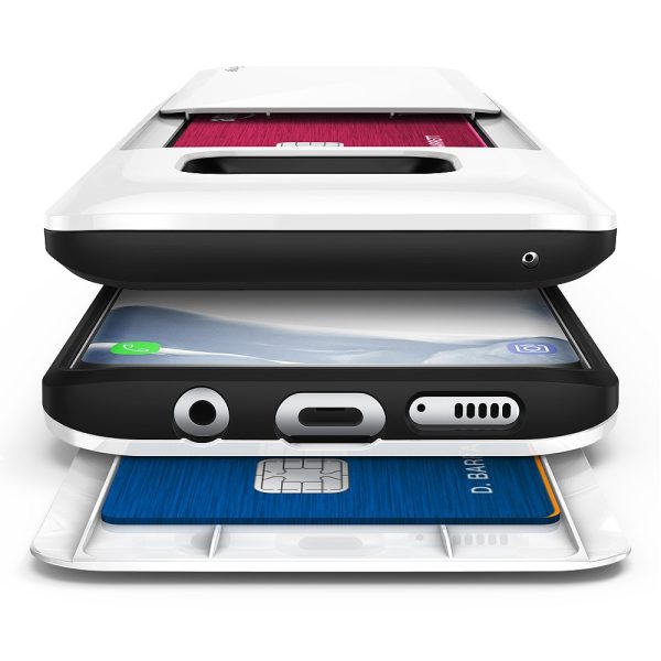 Samsung Galaxy S8 Ringke Access Wallet Card Holder Case - Gloss Black