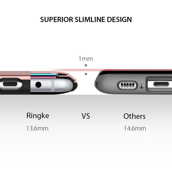 Samsung Galaxy S8 Ringke Access Wallet Card Holder Case - Gloss Black