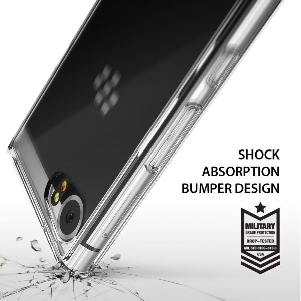Ringke Original Fusion Scratch Resistant Hard Case for Blackberry Keyone - Crystal Clear