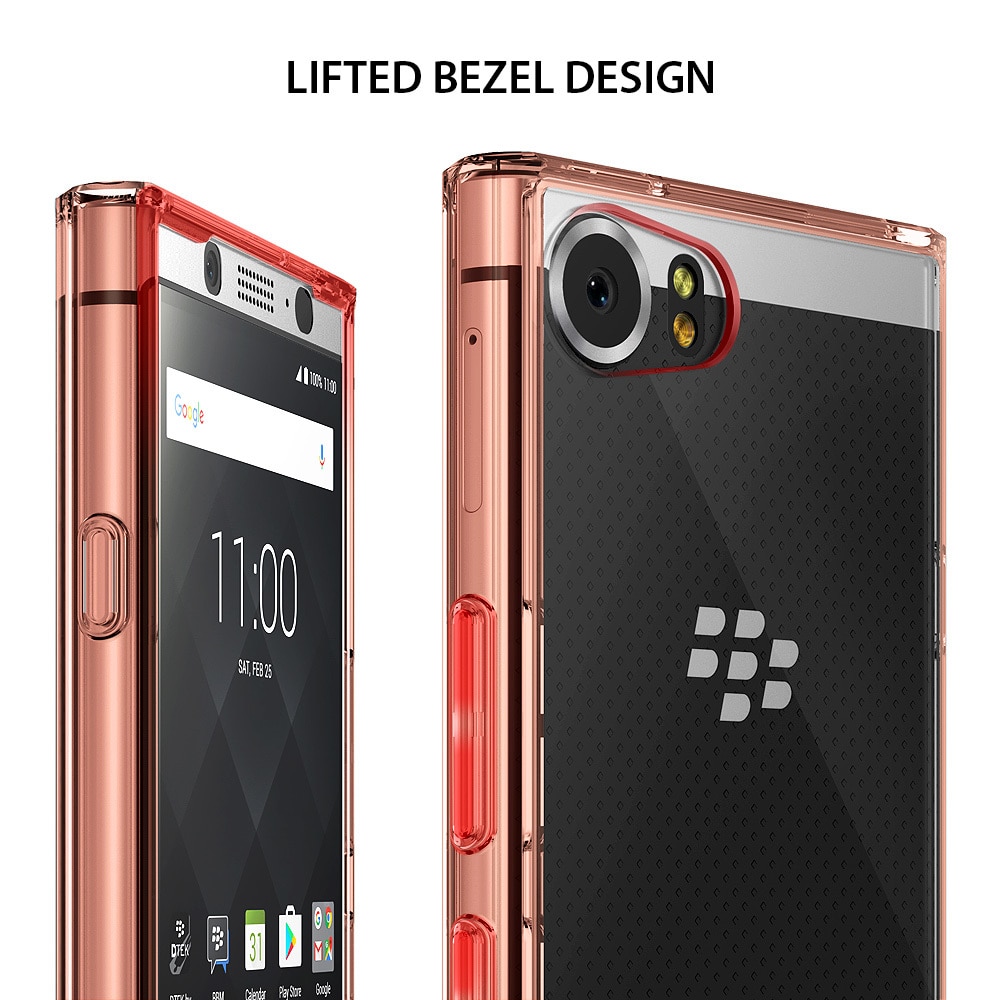 Ringke Original Fusion Scratch Resistant Hard Case for Blackberry Keyone - Crystal Clear