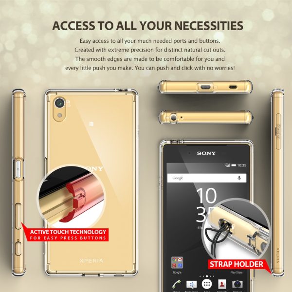 Sony Xperia Z5 Ringke Hybrid Drop Protection Fusion Case