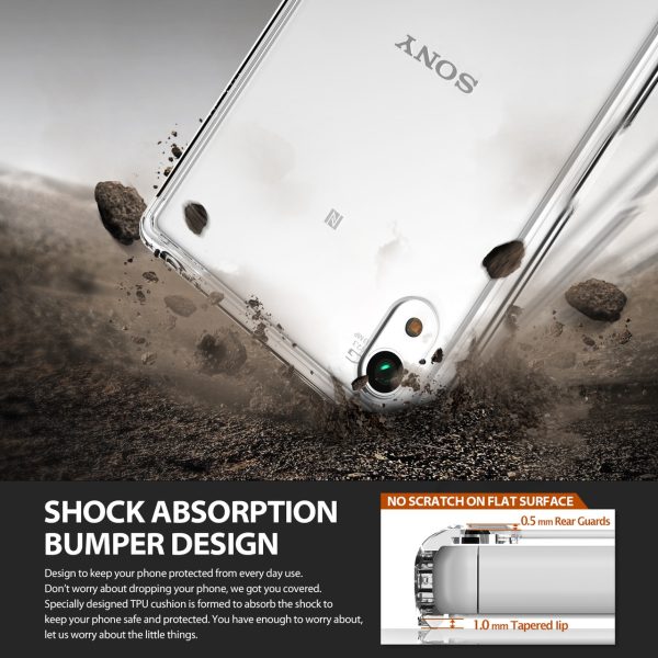 Sony Xperia Z5 Ringke Hybrid Drop Protection Fusion Case