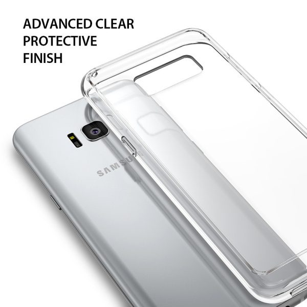 Samsung Galaxy S8 Ringke Fusion Transparent Hybrid Case - Clear