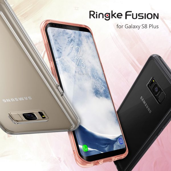 Samsung Galaxy S8 Plus Ringke Fusion Transparent Hybrid Case - Clear
