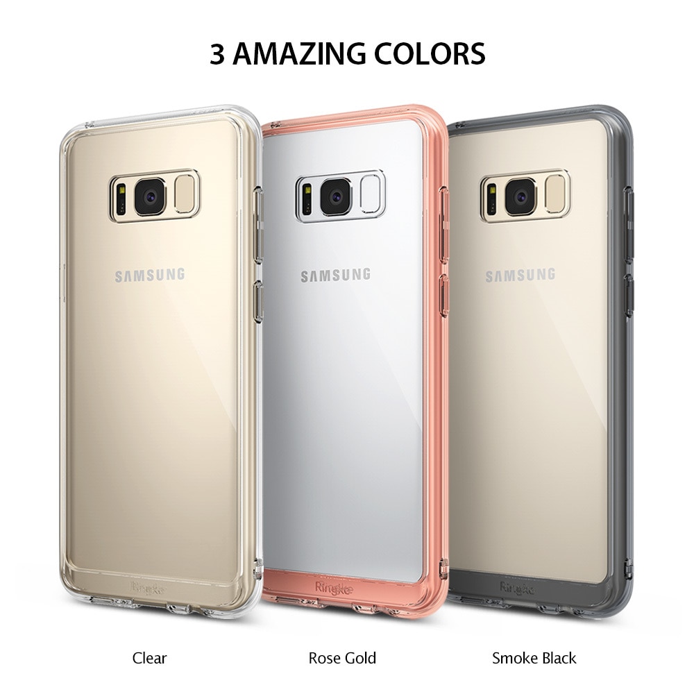 Samsung Galaxy S8 Plus Ringke Fusion Transparent Hybrid Case - Clear