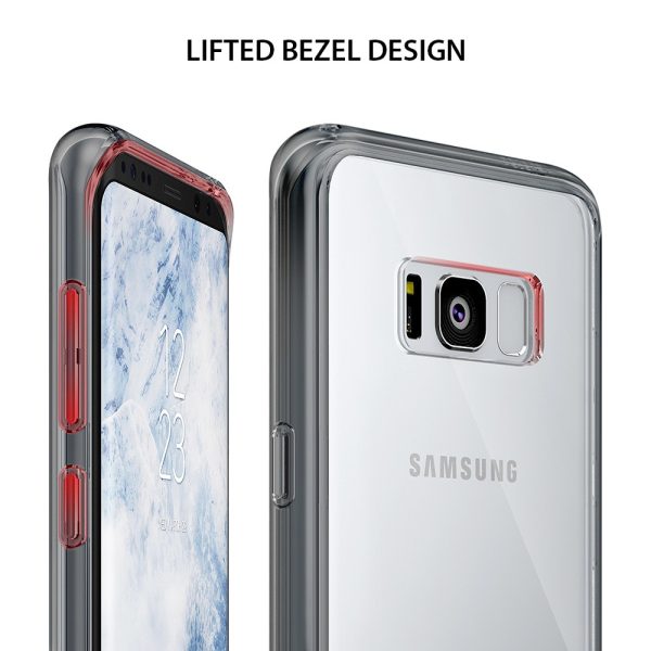 Samsung Galaxy S8 Ringke Fusion Transparent Hybrid Case - Clear
