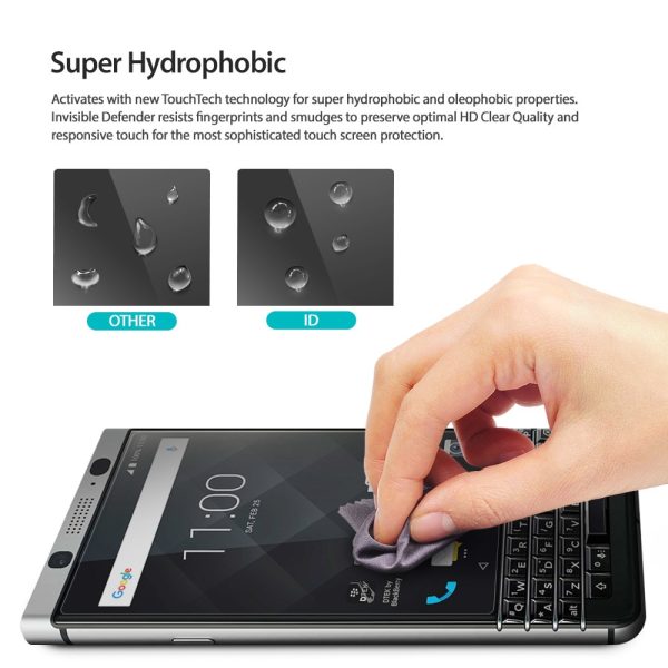 Ringke Invisible Defender Blackberry KeyOne Edge to Edge Coverage Case Friendly Protector Ringke Invisible Defender Blackberry KeyOne Edge to Edge Coverage Case Friendly Protector