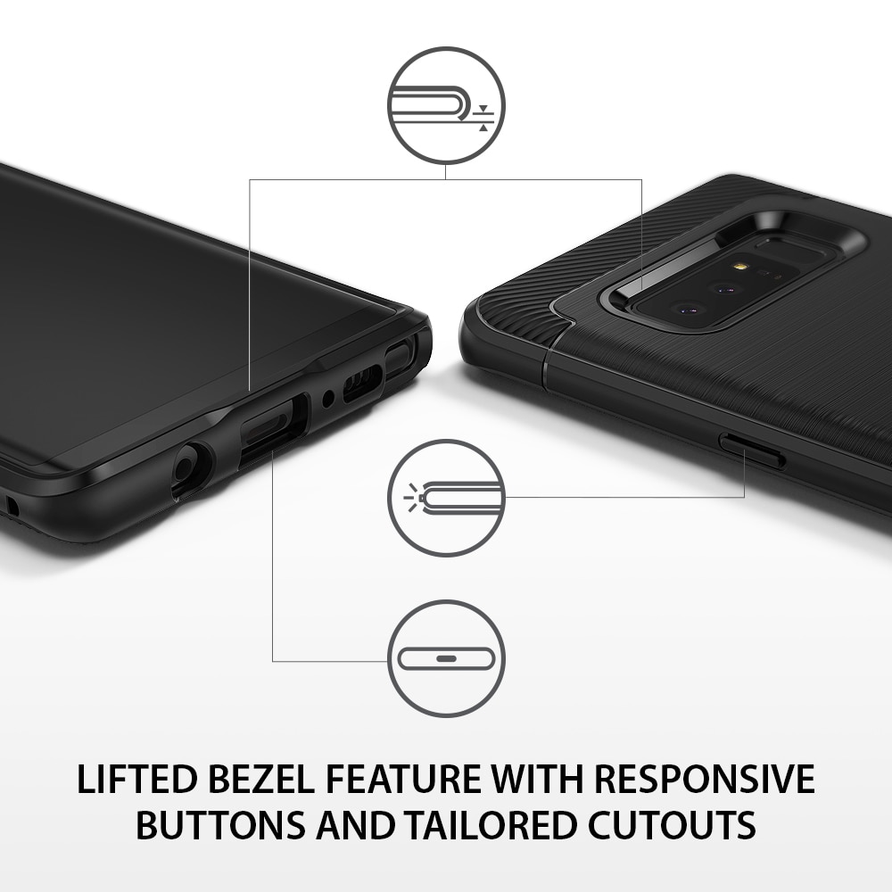 Ringke Original Onyx Series Durable Anti-Slip Defensive Case for Samsung Galaxy Note 8