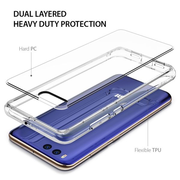 Xiaomi Mi 6 Ringke Original Fusion Scratch Resistant Hybrid Soft & Hard Case - Crystal Clear