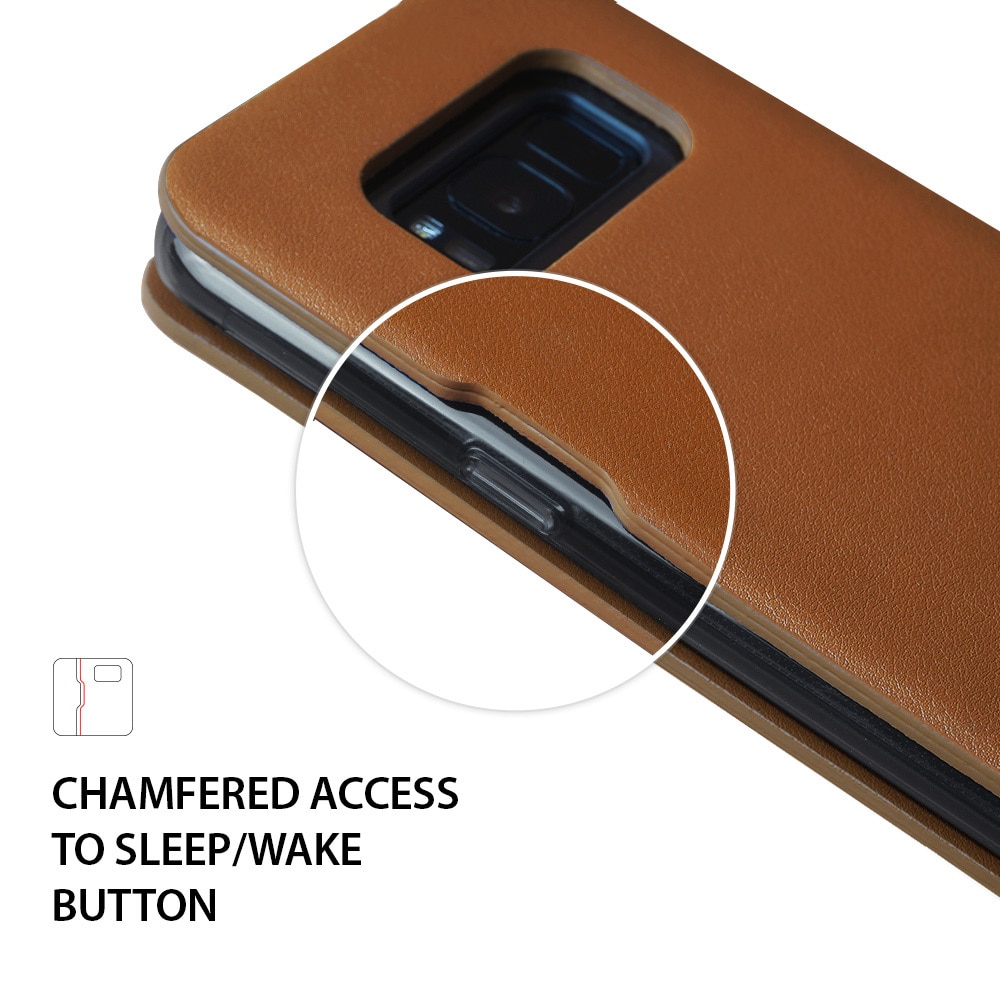 Samsung Galaxy S8 / S8 Plus Ringke Wallet Fit Flip Cover Leather Case