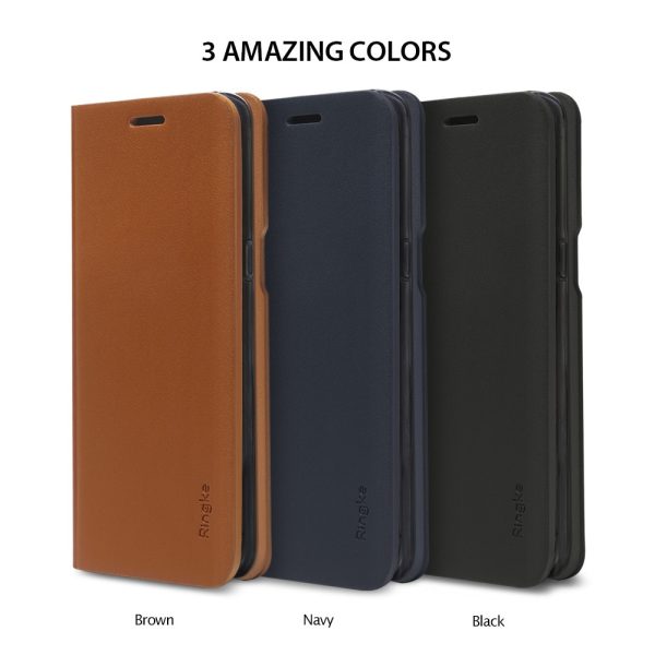 Samsung Galaxy S8 / S8 Plus Ringke Wallet Fit Flip Cover Leather Case Samsung Galaxy S8 / S8 Plus Ringke Wallet Fit Flip Cover Leather Case