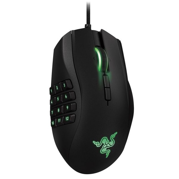 Razer Naga 2014 Ergonomic MMO Gaming Mouse - Black