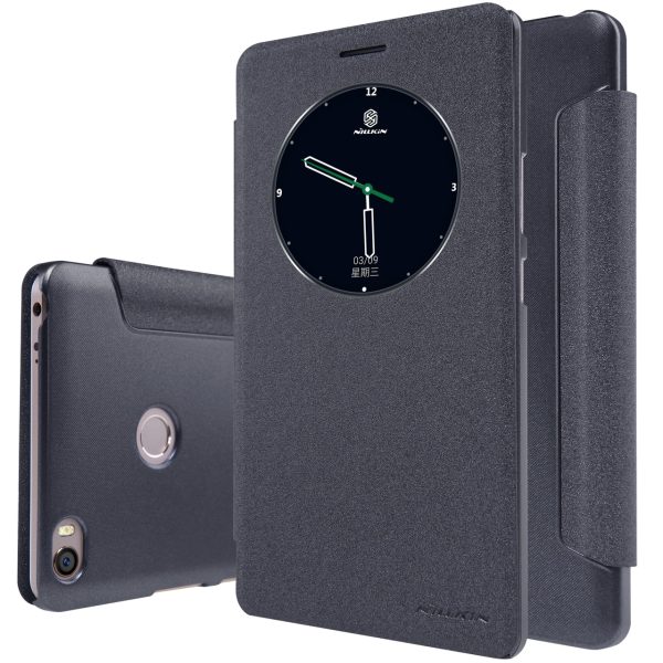 Nillkin Sparkle Window View Smart Sleep Wake Up Case PU Leather Flip Cover Case for Mi Max