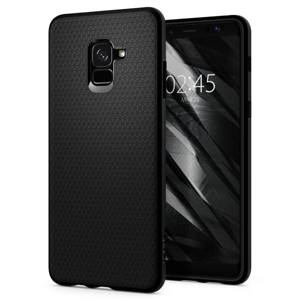 Samsung Galaxy A8 2018 Spigen Original Liquid Air Soft Case - Matte Black Samsung Galaxy A8 2018 Spigen Original Liquid Air Soft Case - Matte Black