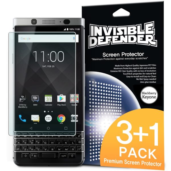 Ringke Invisible Defender Blackberry KeyOne Edge to Edge Coverage Case Friendly Protector Ringke Invisible Defender Blackberry KeyOne Edge to Edge Coverage Case Friendly Protector