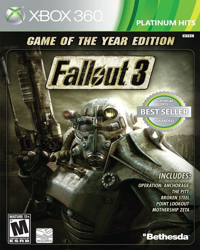 Fallout 3: Game of the Year Edition For Xbox 360 - Bethesda Softworks
