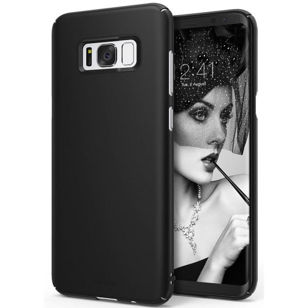 Galaxy S8 Plus Ringke Slim Hard Back Cover - SF Black