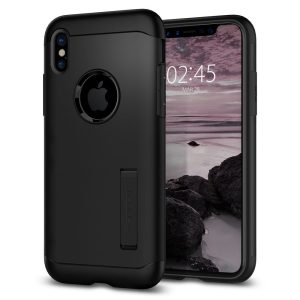Apple iPhone X Spigen Slim Armor Case Black