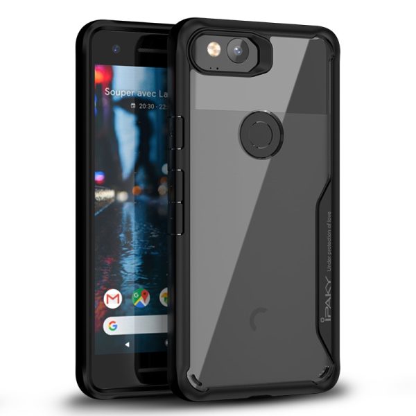 Google Pixel 2 XL Survival Series Tough Anti Scratch Case by iPaky - Black