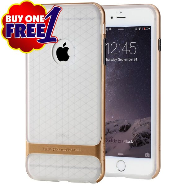 Buy 1 Get 1 Free - Royce Premium Transparent  Heavy Duty Armor for Apple iPhone 6 / 6S / 6+ / 6S+