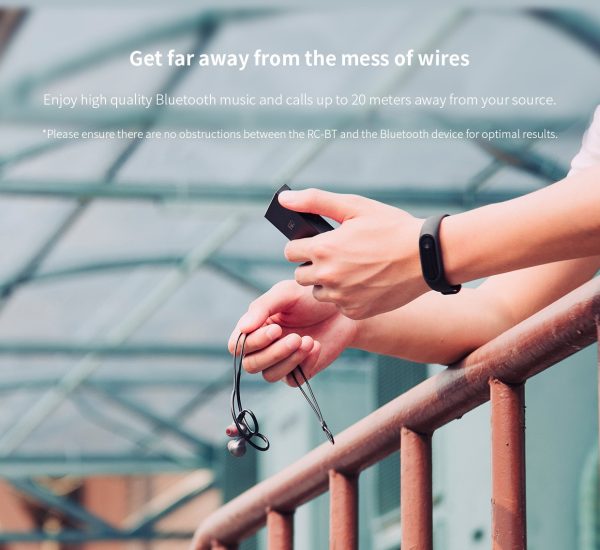 Fiio RC-BT AptX Bluetooth MMCX HiFi Earphone Cable with Wire Control & Mic