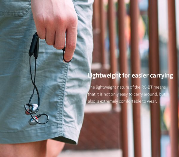 Fiio RC-BT AptX Bluetooth MMCX HiFi Earphone Cable with Wire Control & Mic