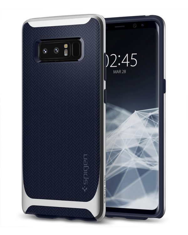 Samsung Galaxy Note 8 Original Spigen Case Neo Hybrid - Arctic Silver