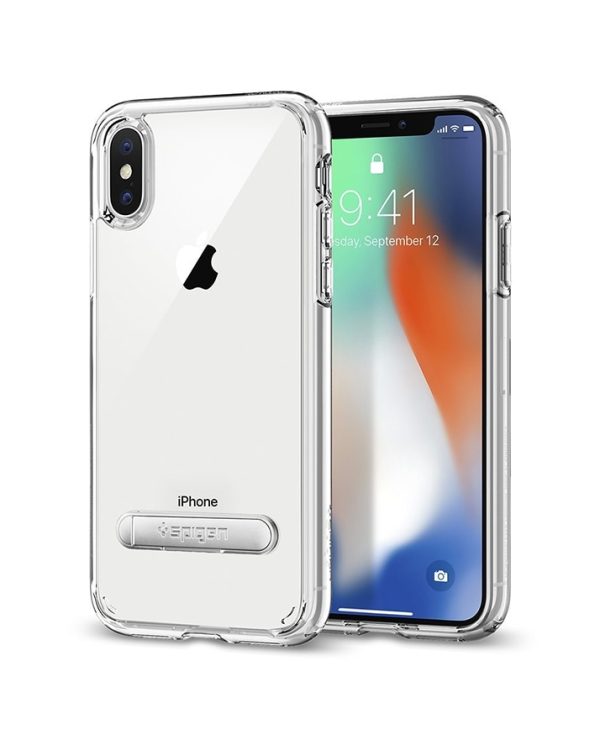 Apple iPhone X Spigen Ultra Hybrid S Case - Crystal Clear