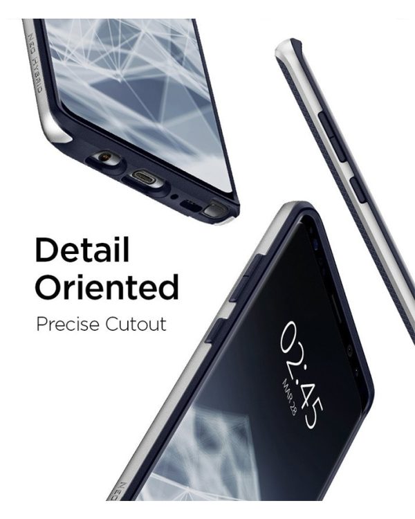 Samsung Galaxy Note 8 Original Spigen Case Neo Hybrid - Arctic Silver