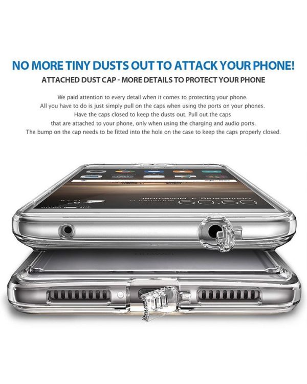 Huawei Mate 9 Dual Layer Ringke Fusion Case - Smoke Black