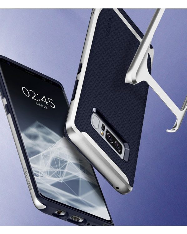 Samsung Galaxy Note 8 Original Spigen Case Neo Hybrid - Arctic Silver