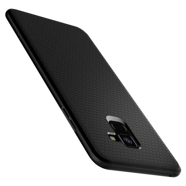 Samsung Galaxy A8 Plus 2018 Spigen Original Liquid Air Soft Case - Matte Black