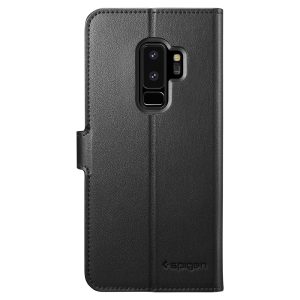 Samsung Galaxy S9 Plus Spigen Original Wallet S Flip Cover Case  - Black