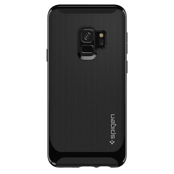 Samsung Galaxy S9 Spigen Original Neo Hybrid Dual Layer Case - Shiny Black Samsung Galaxy S9 Spigen Original Neo Hybrid Dual Layer Case - Shiny Black