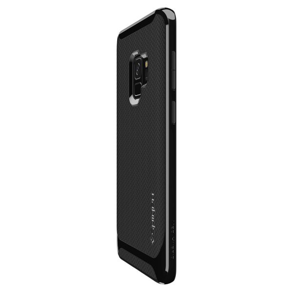 Samsung Galaxy S9 Spigen Original Neo Hybrid Dual Layer Case - Shiny Black Samsung Galaxy S9 Spigen Original Neo Hybrid Dual Layer Case - Shiny Black